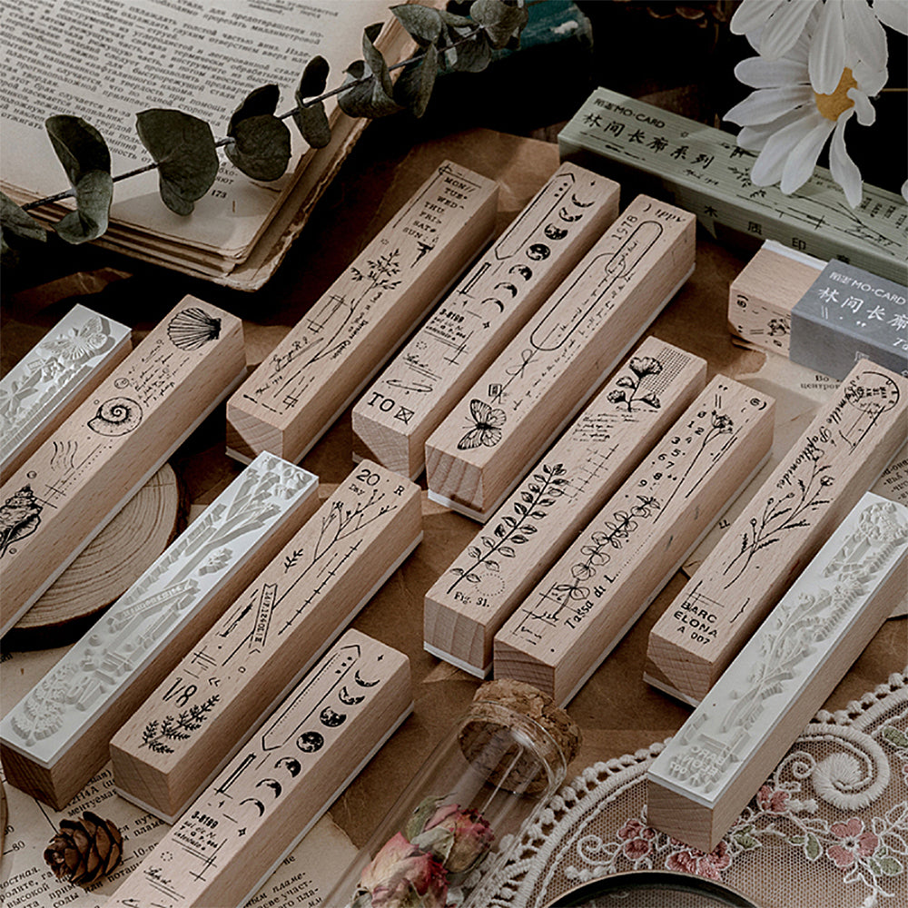 Natural Concerto Wooden Stamps