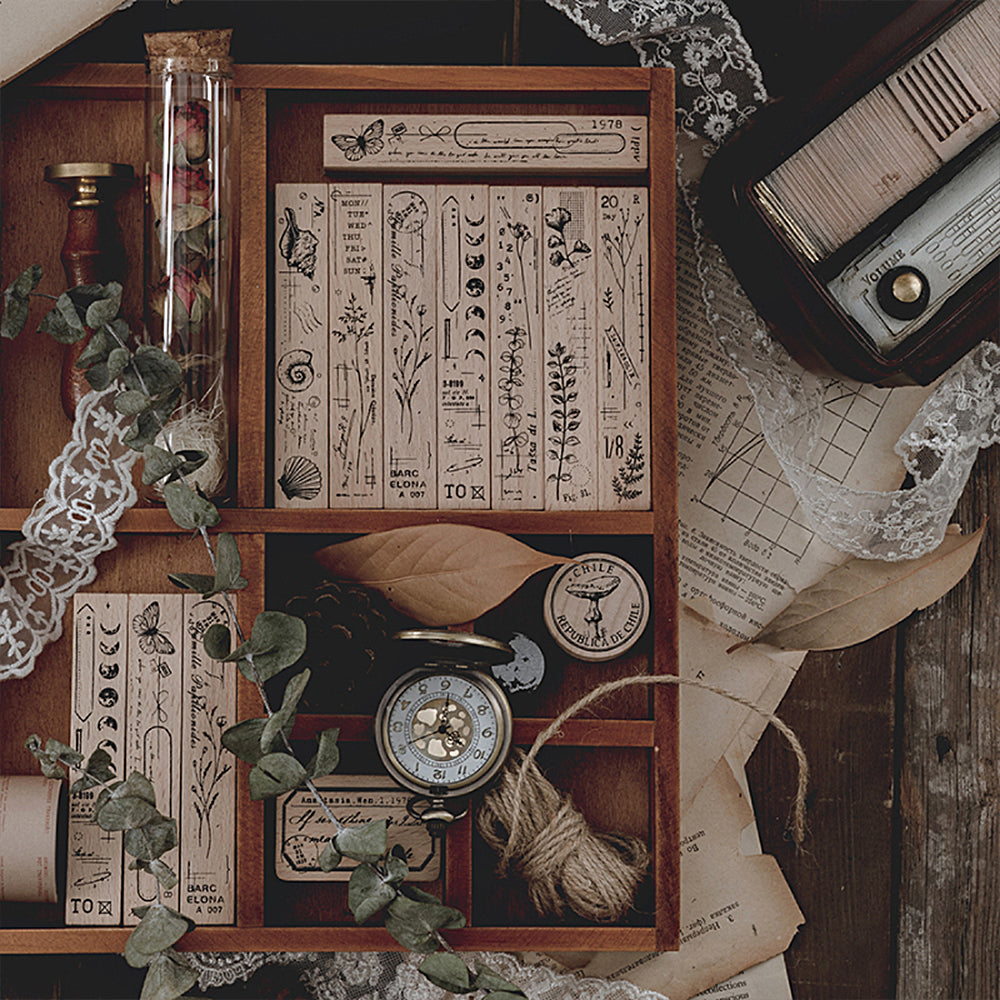 Natural Concerto Wooden Stamps