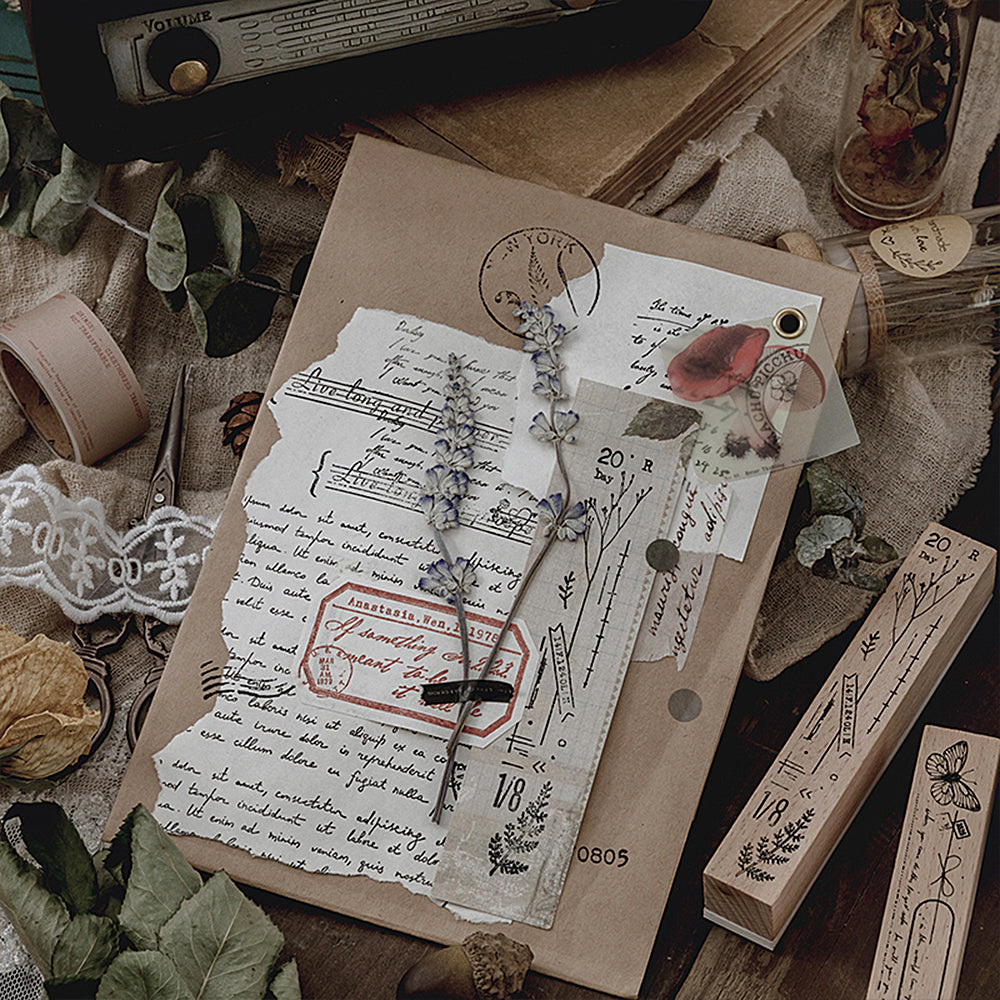 Natural Concerto Wooden Stamps