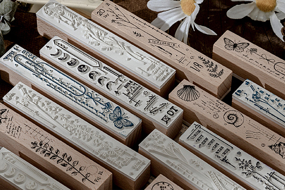 Natural Concerto Wooden Stamps