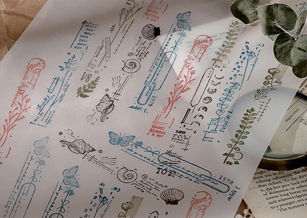 Natural Concerto Wooden Stamps