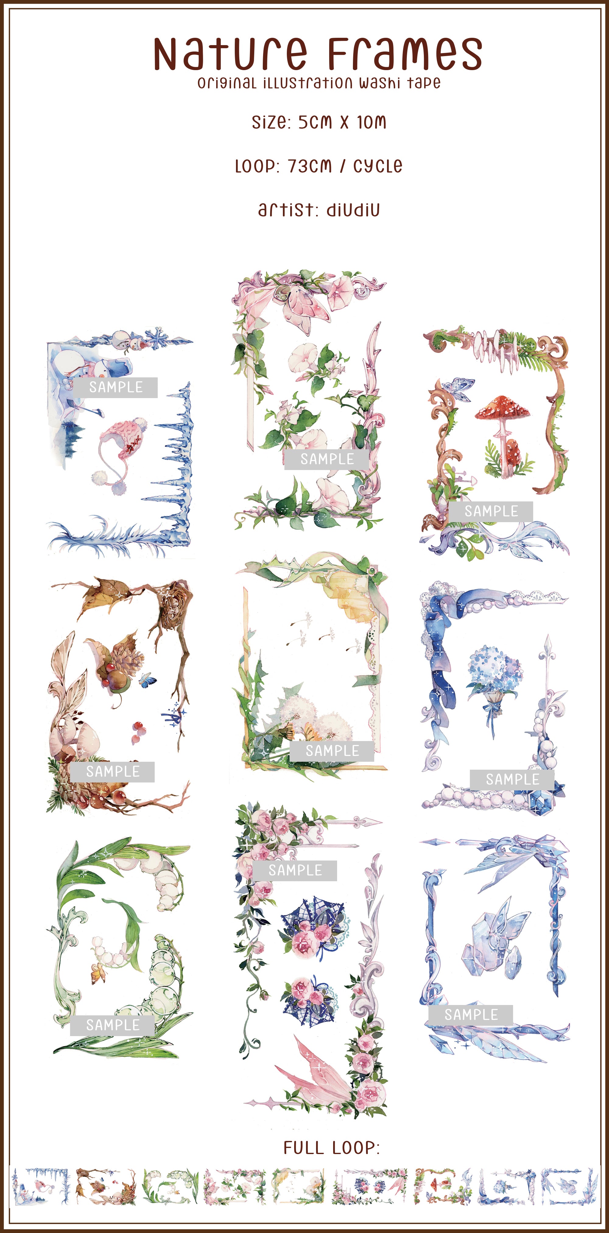 Tianxiaobao's Starry Sky: Nature Frames