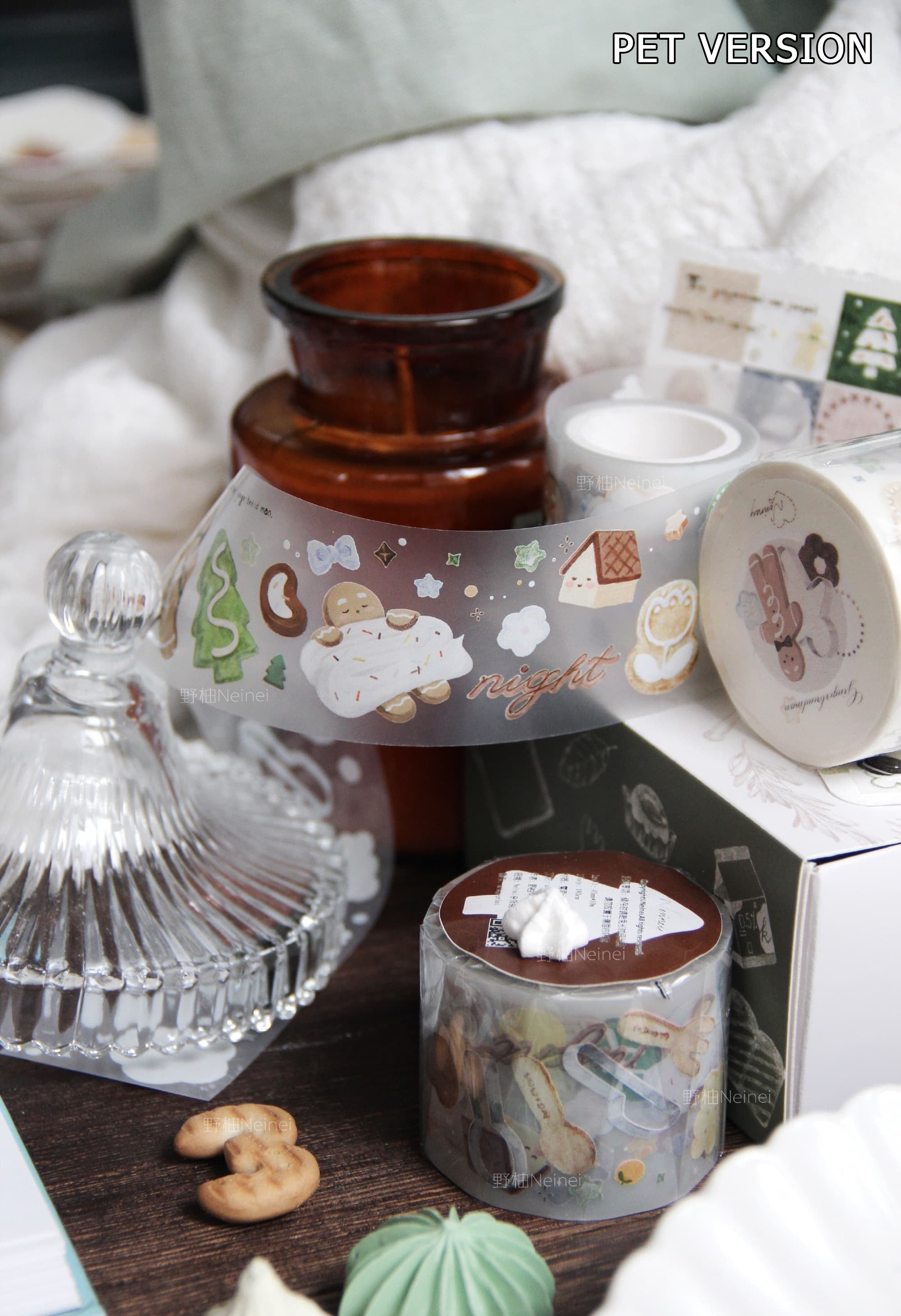 Neinei Illustration Masking Tape: Gingerbread Man