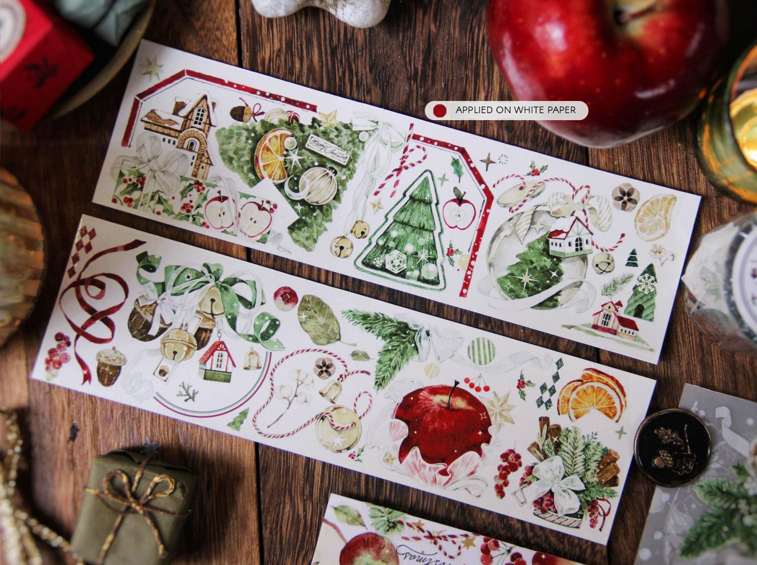 Neinei Illustration Masking Tape: Christmas (2021)
