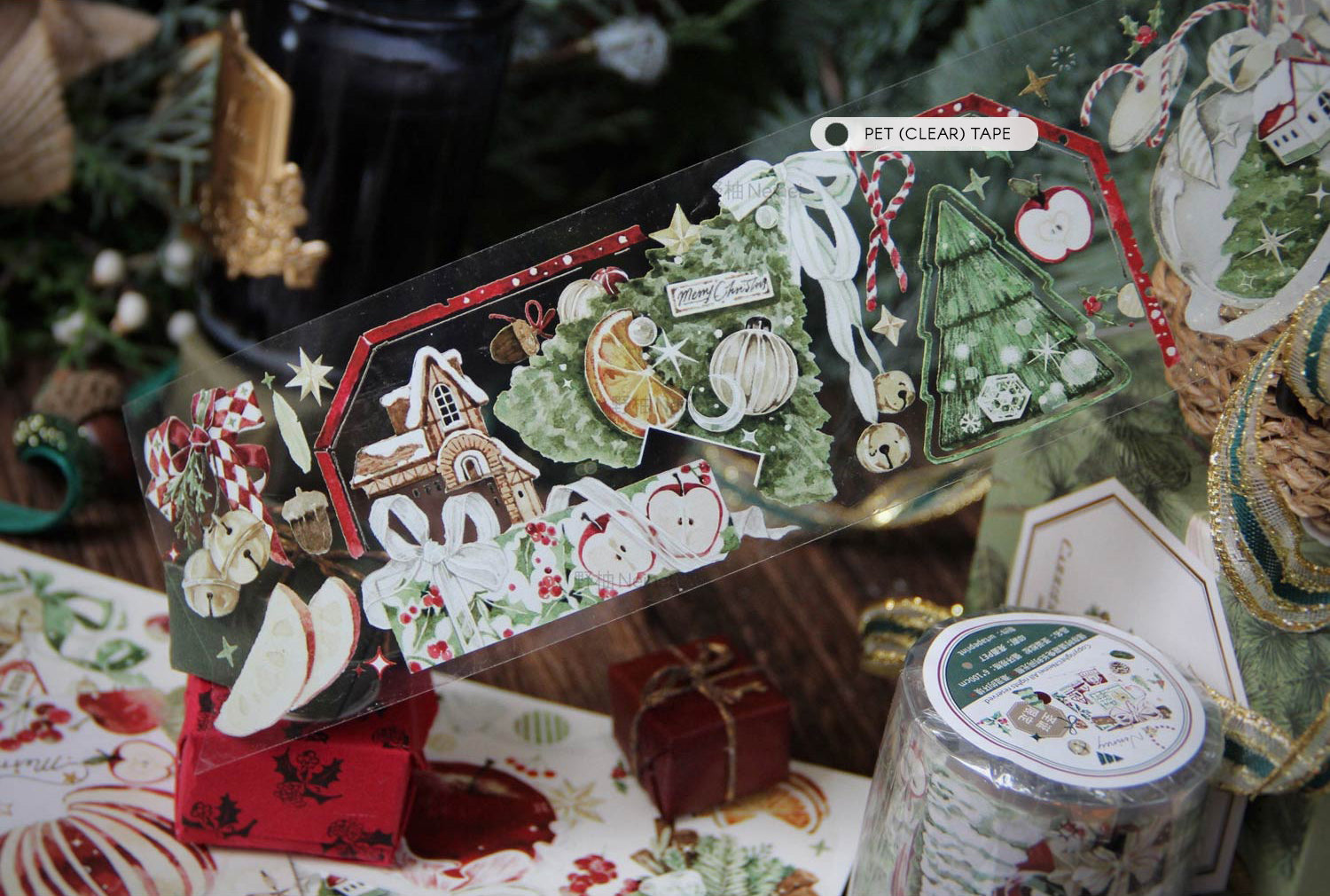 Neinei Illustration Masking Tape: Christmas (2021)