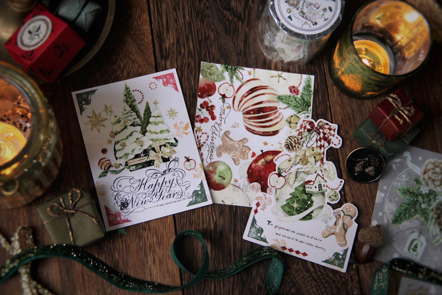 Neinei Illustration Masking Tape: Christmas (2021)