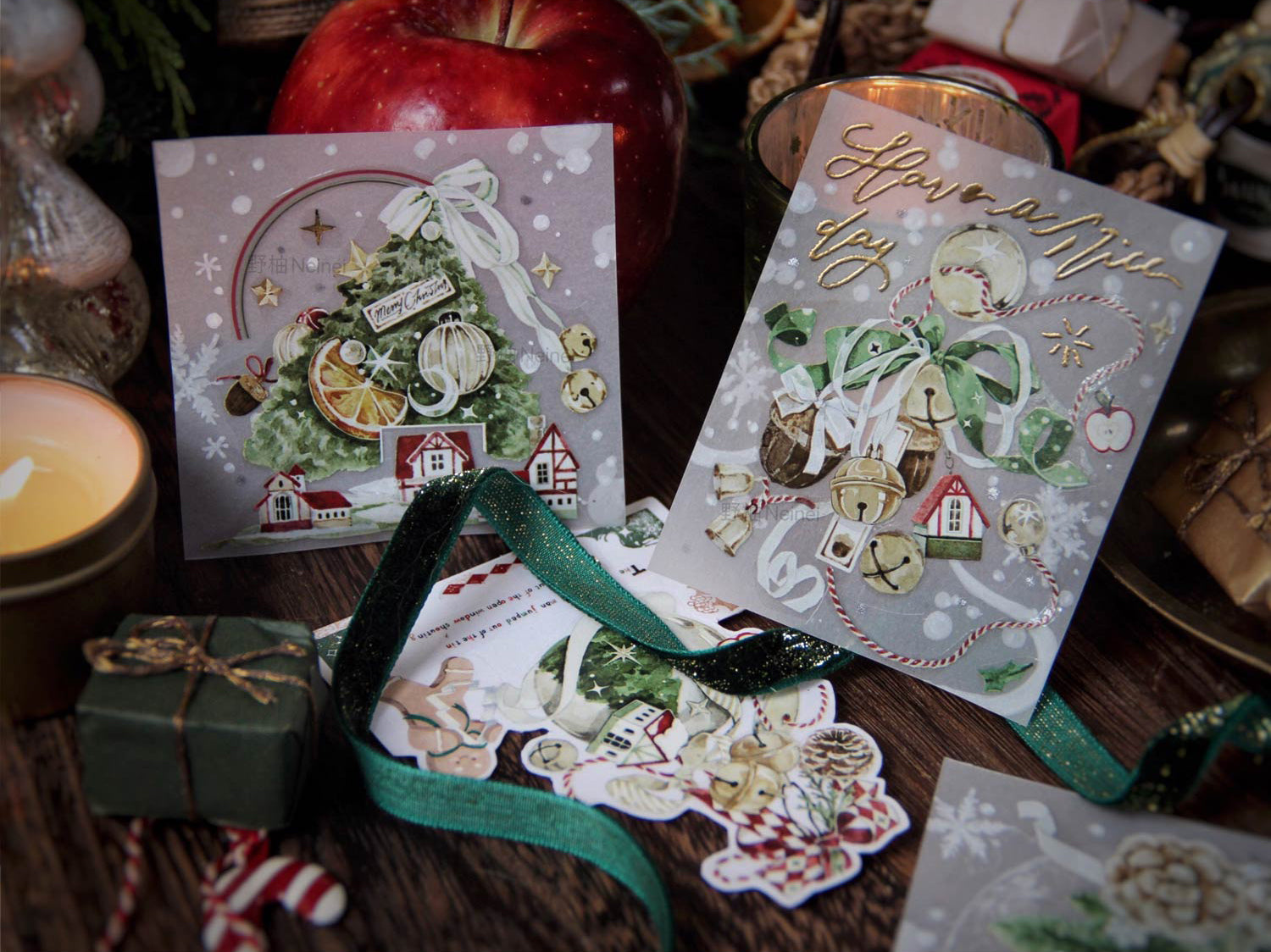 Neinei Illustration Masking Tape: Christmas (2021)