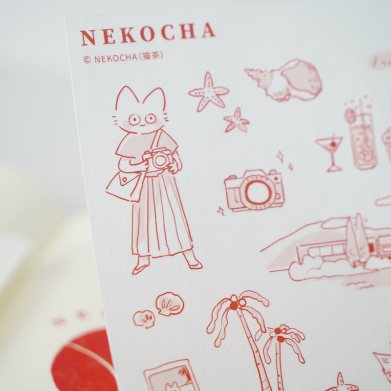 Nekocha Sticker Sheet: Little Moments
