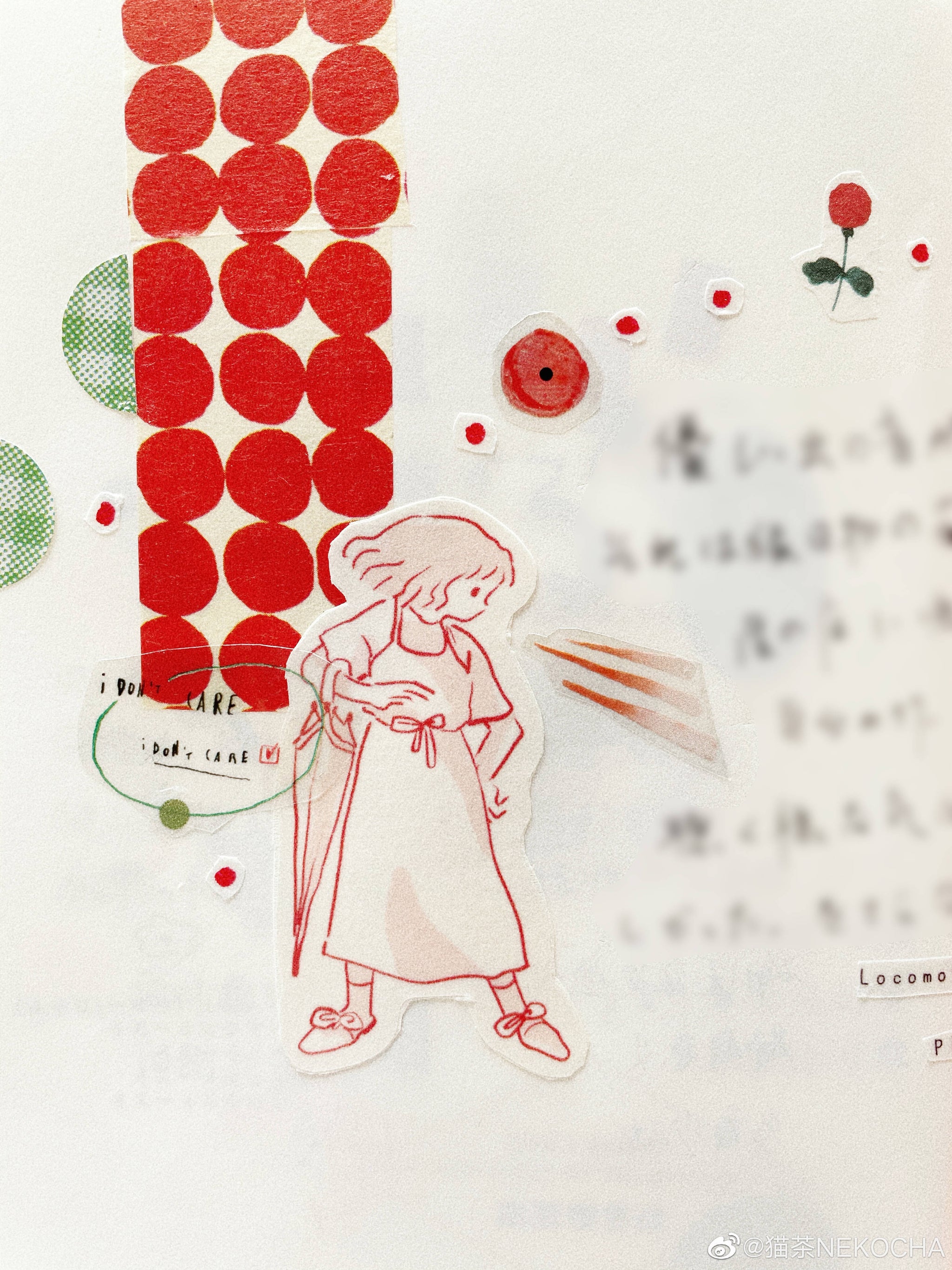 Nekocha Sticker Sheet: Little Moments