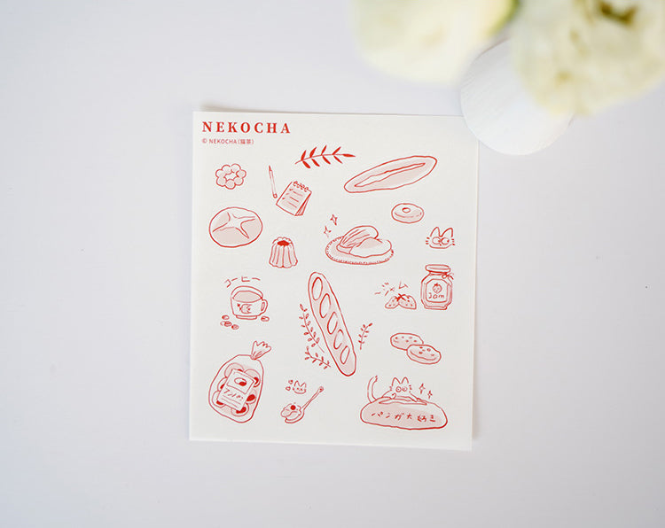 Nekocha Sticker Sheet: Little Moments