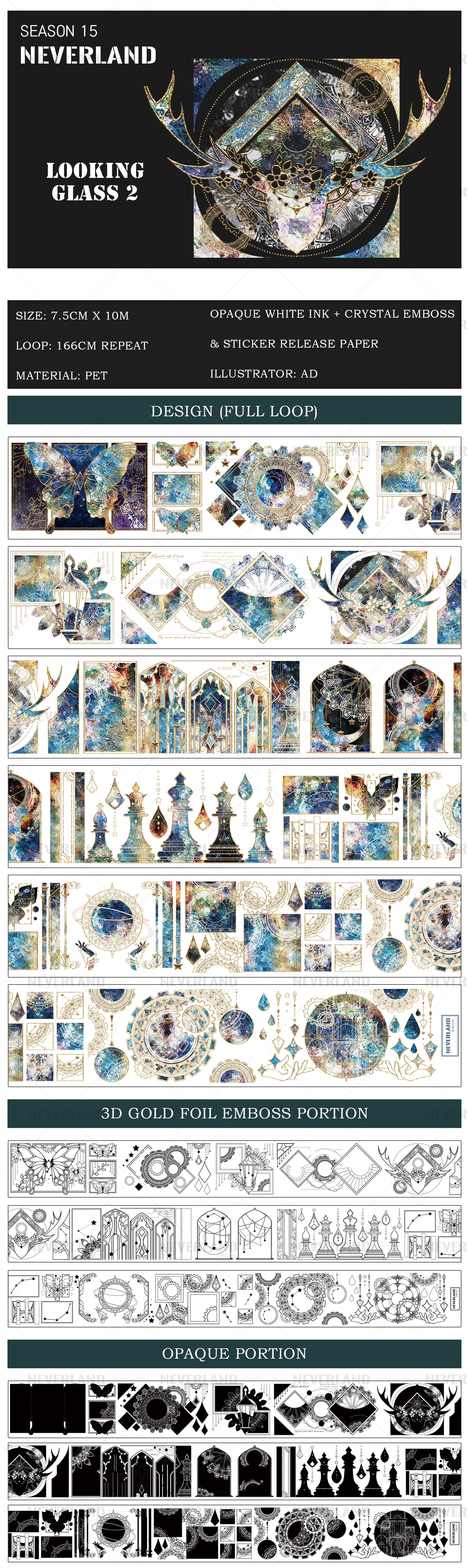 Neverland Clear Tape: Looking Glass 2