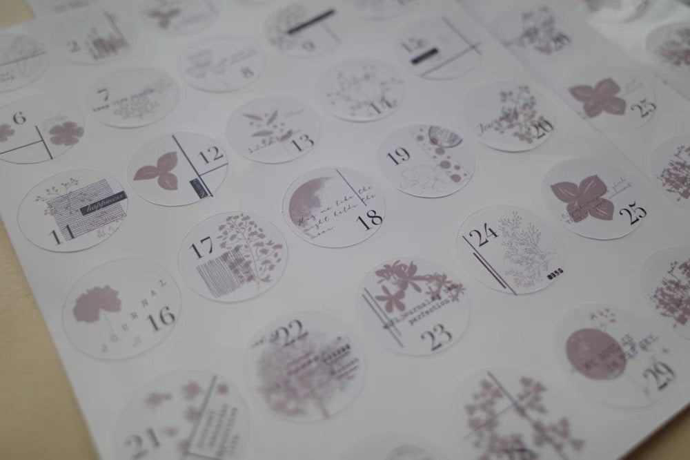 Hanen Studio: NO. Elegance Sticker Sheets