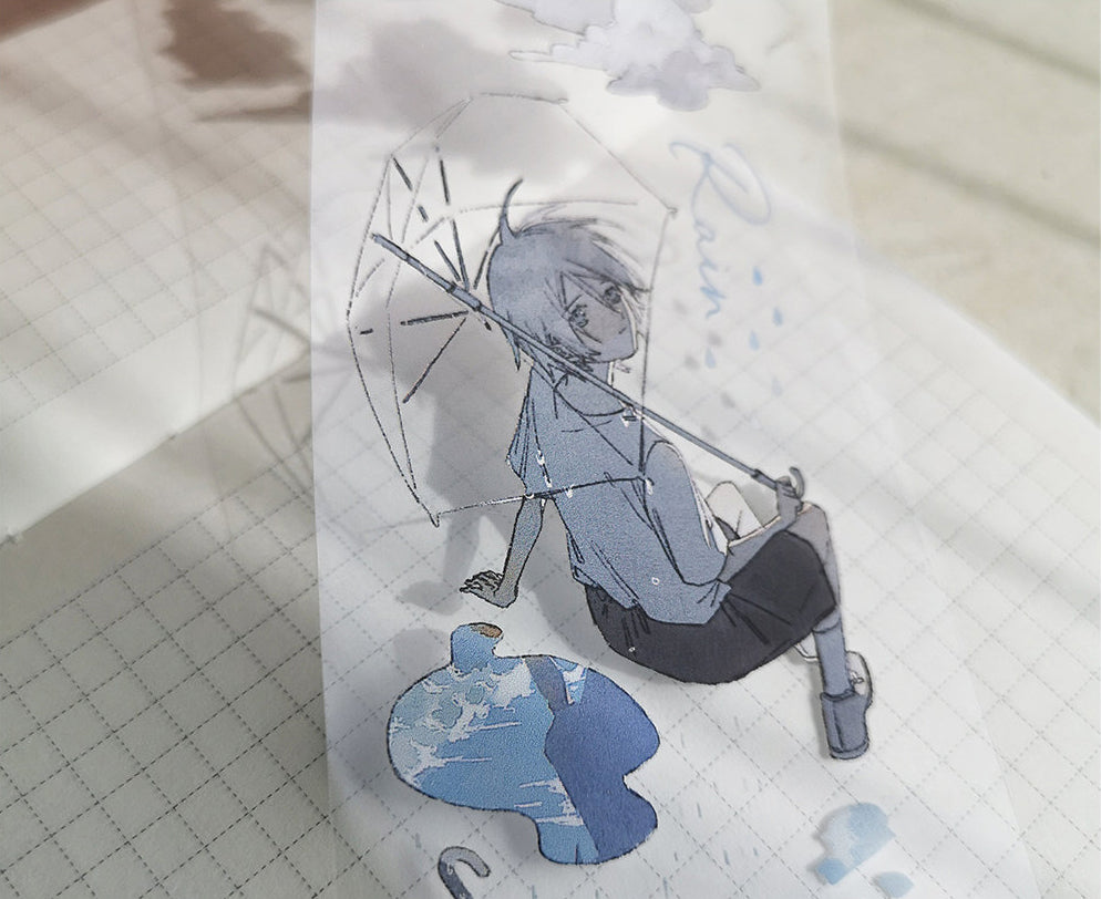 Notte Studio Masking Tape: Yesterday's Clouds