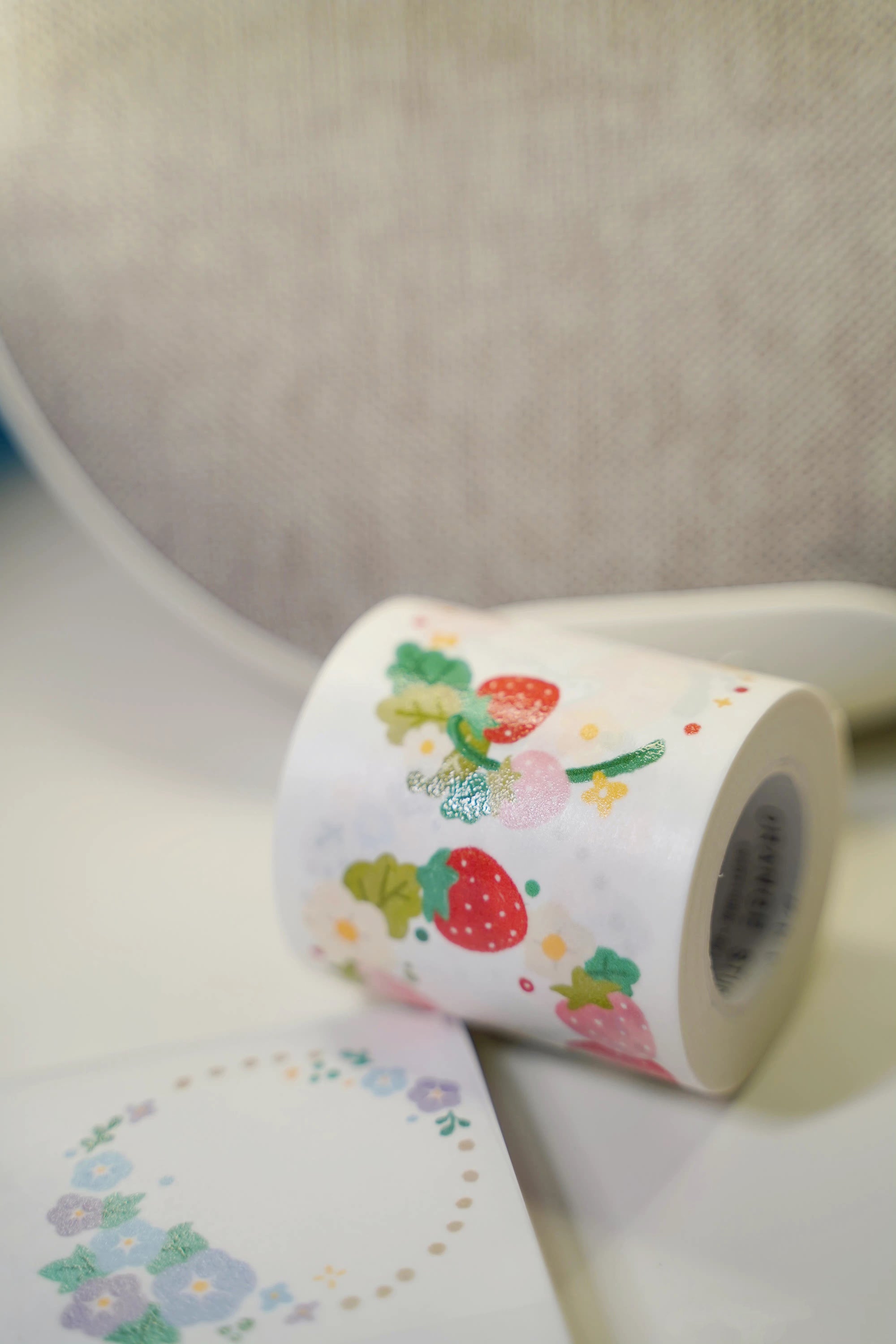 Orange Studio Masking Tape: Flower Wreaths