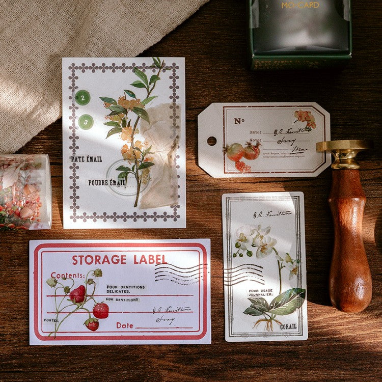 Floral and Botanical Clear Tape
