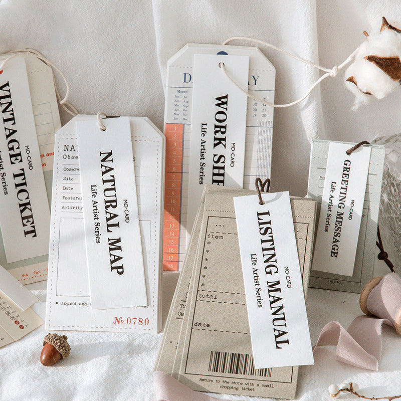 Assorted Cardstock Hang Tags