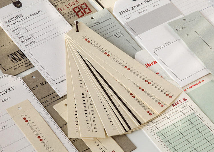 Assorted Cardstock Hang Tags