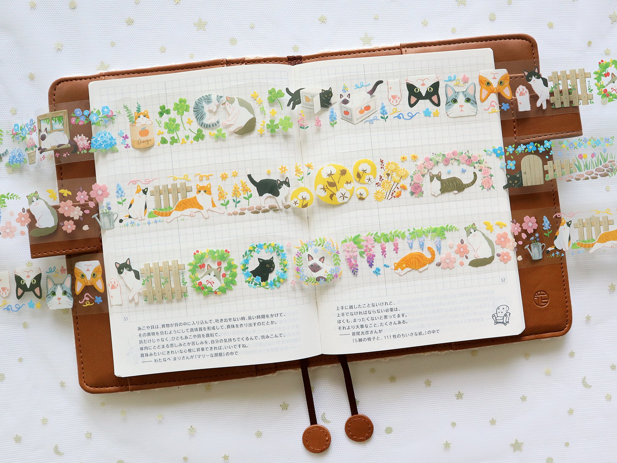 Garden Cats PET Tape