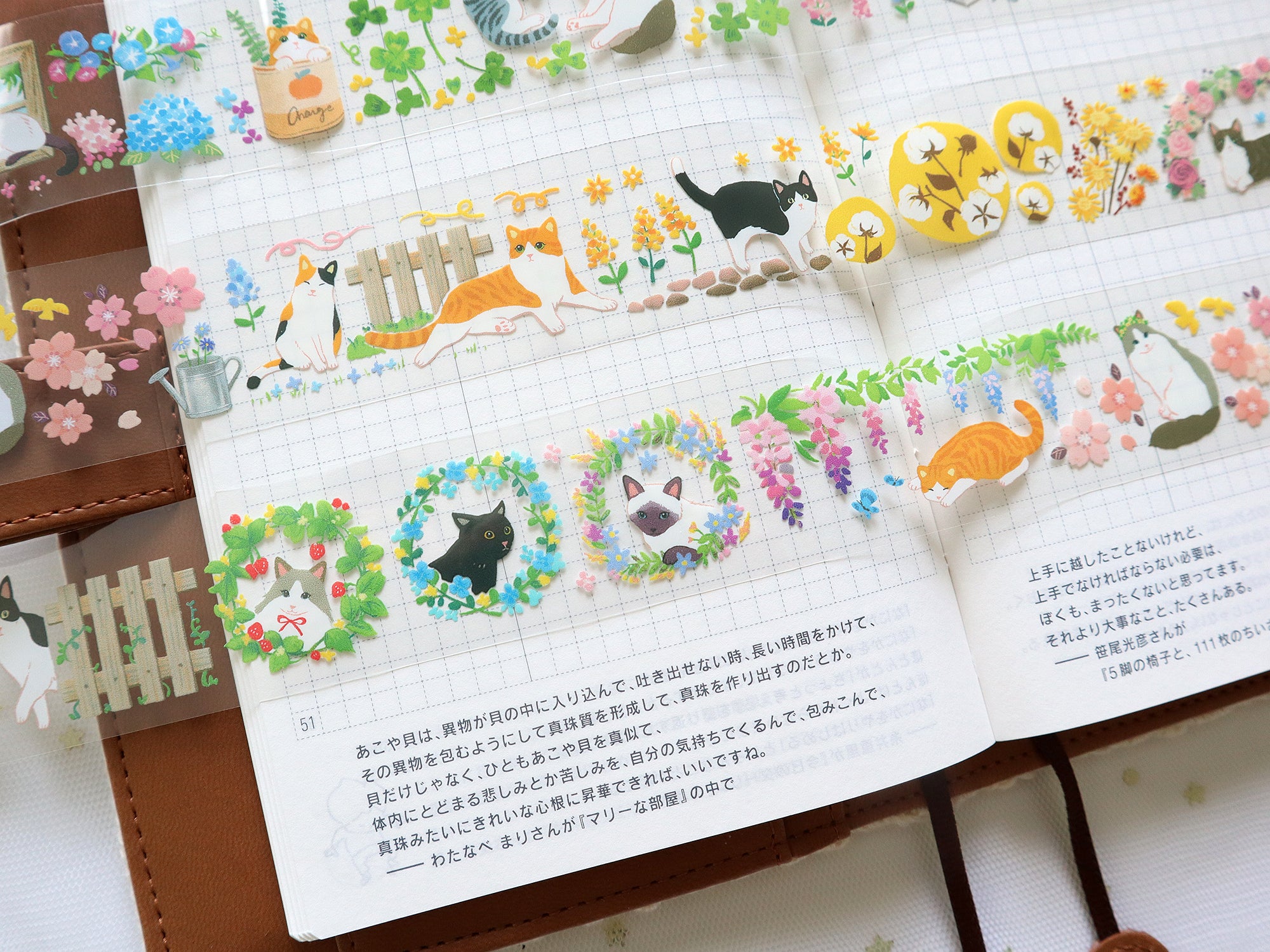 Garden Cats PET Tape
