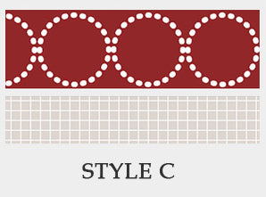 Dots and Checkers Pattern Washi Tape
