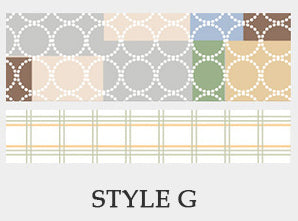 Dots and Checkers Pattern Washi Tape