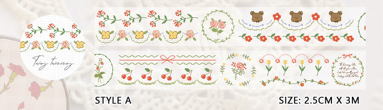 Picnic Garden Series Clear Tape