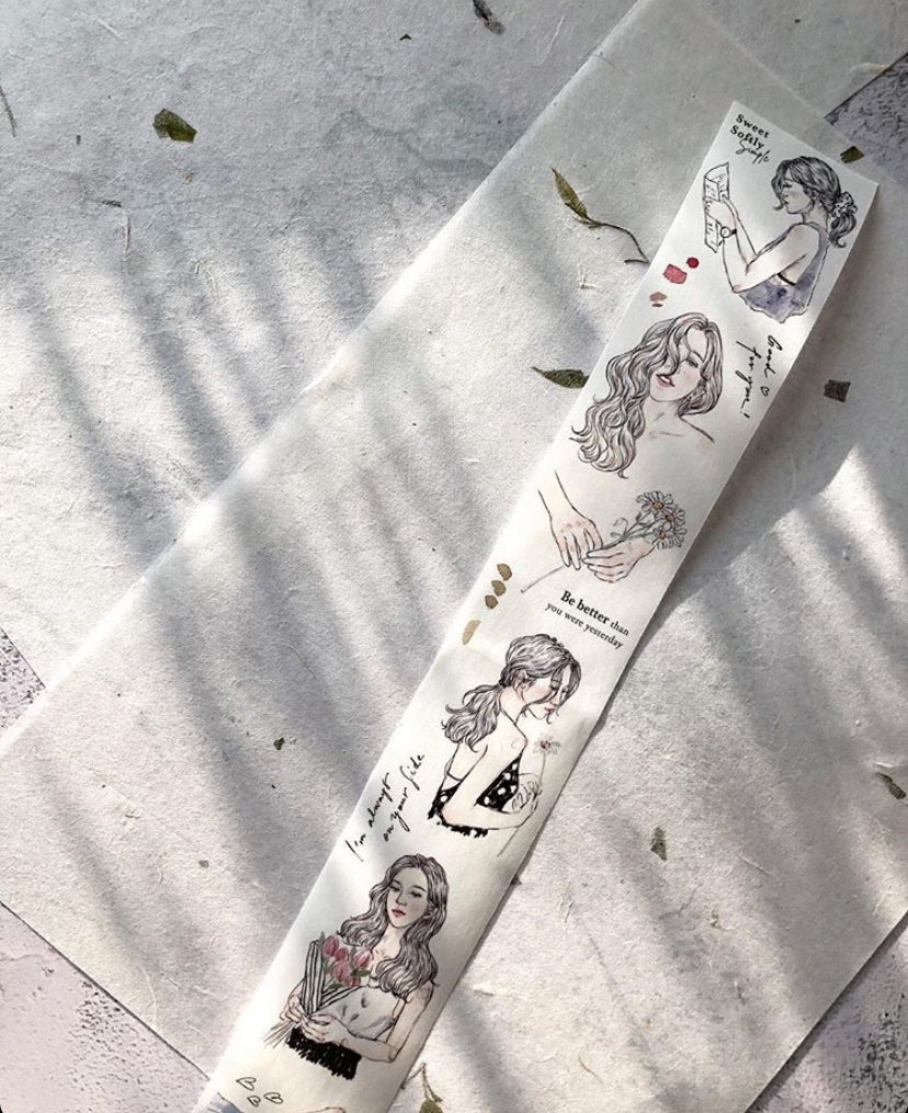 Pion Washi Tape: Sketch Girls