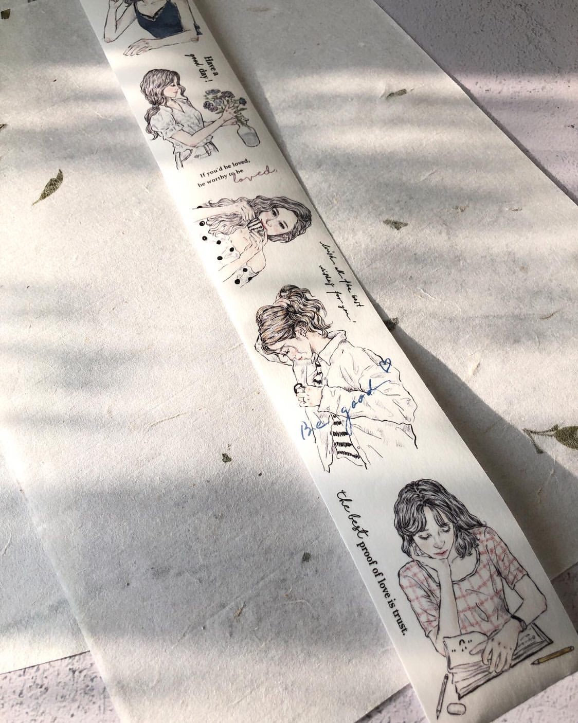 Pion Washi Tape: Sketch Girls