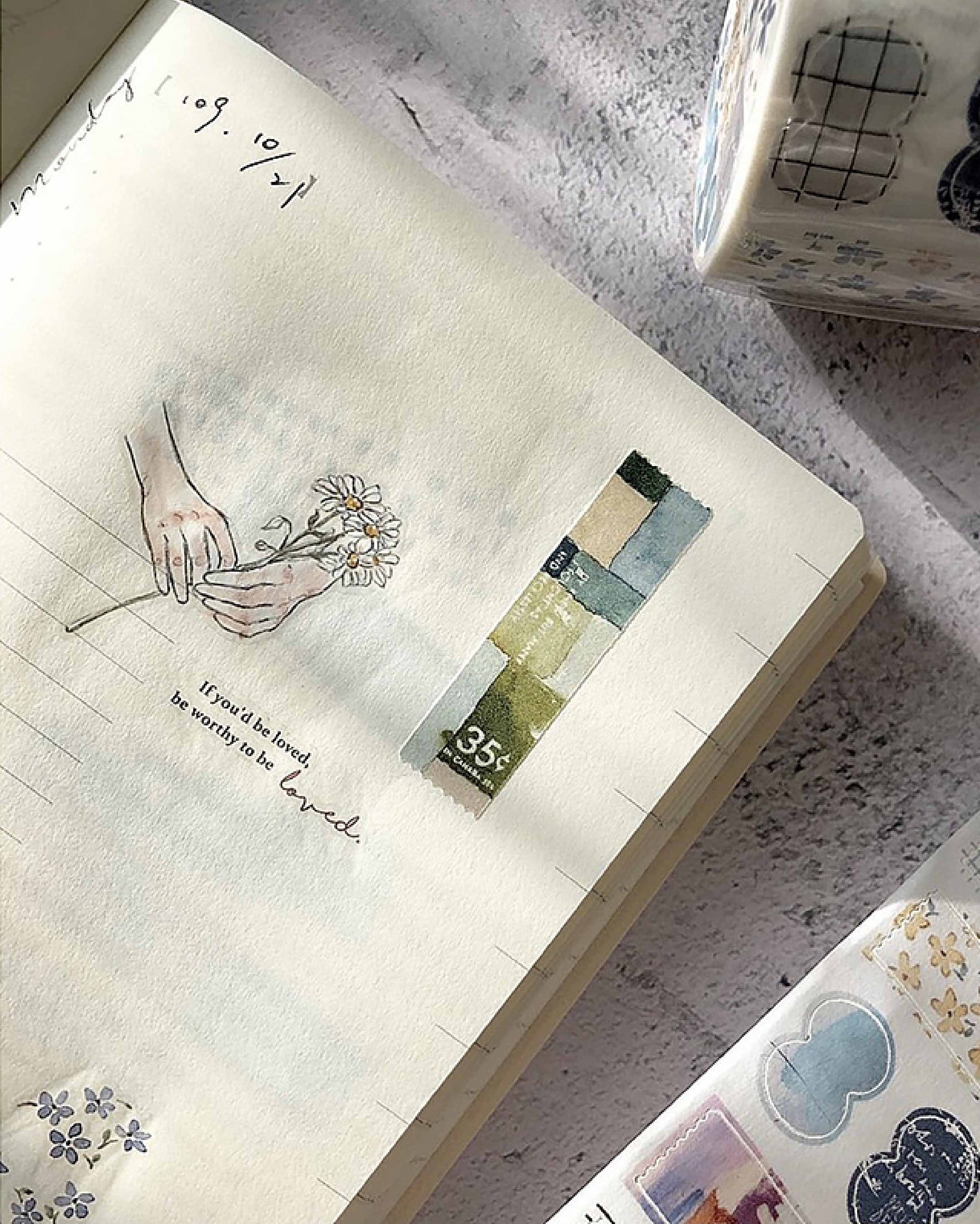Pion Washi Tape: Strips