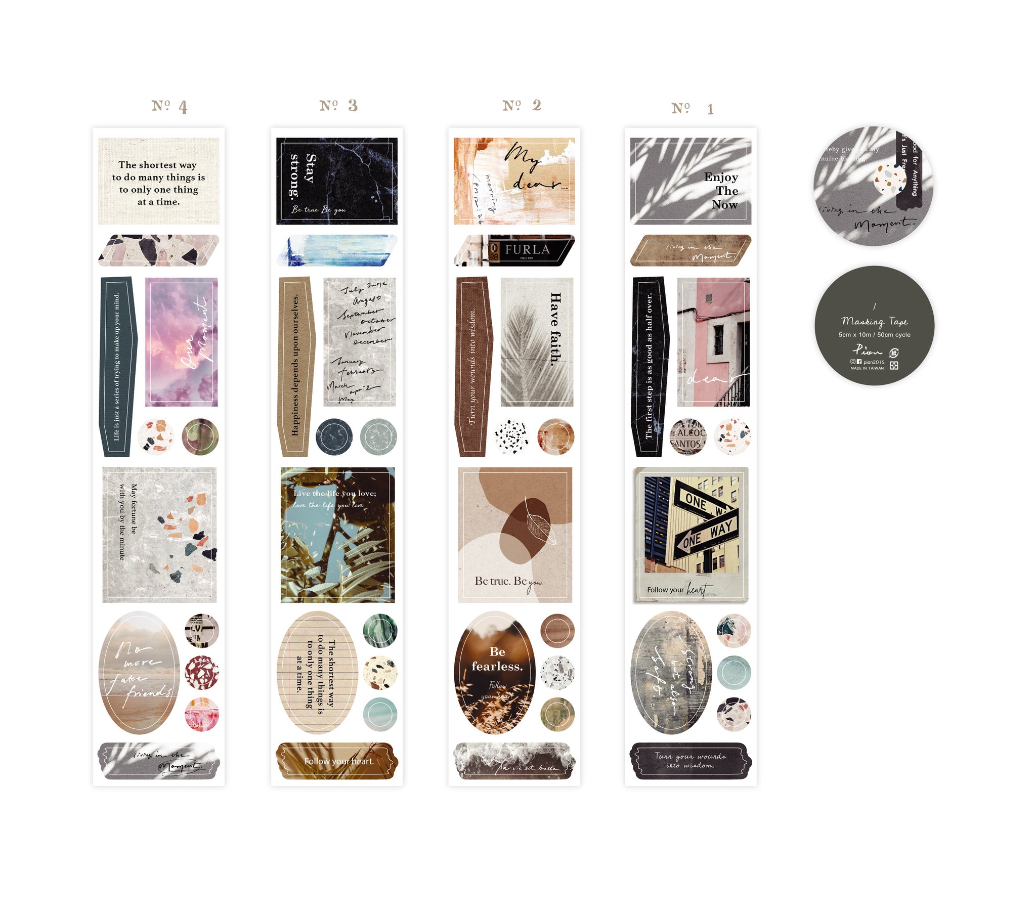 Pion Washi Tape: Time
