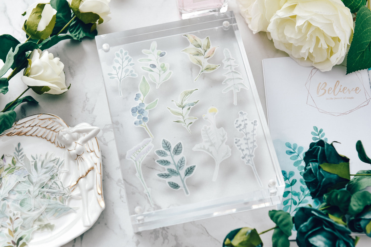 Plants and Leaves Stickers Pack