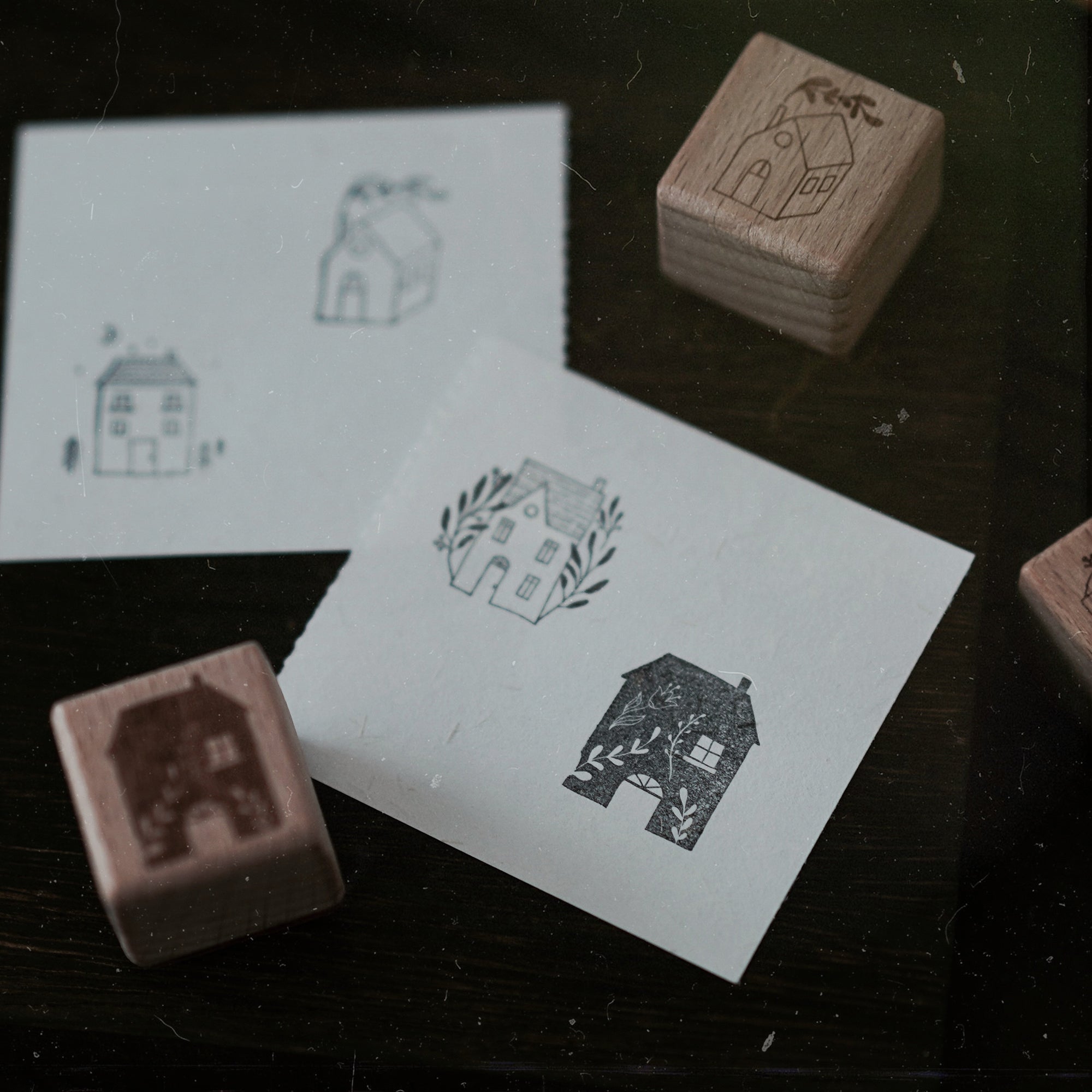 Prologue Studio Stamp: Flower House
