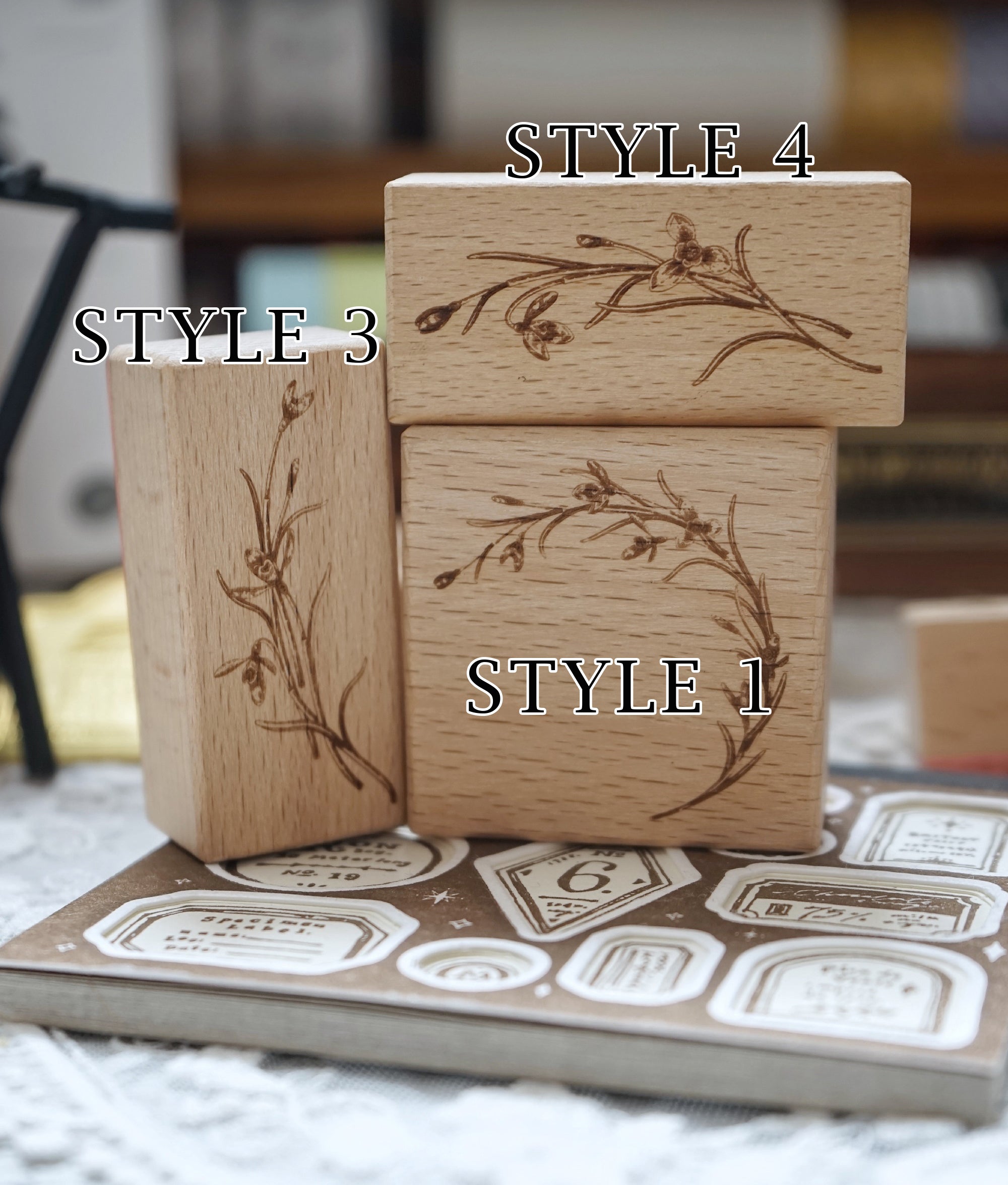 Prologue Studio Stamp: Snowdrop Flowers