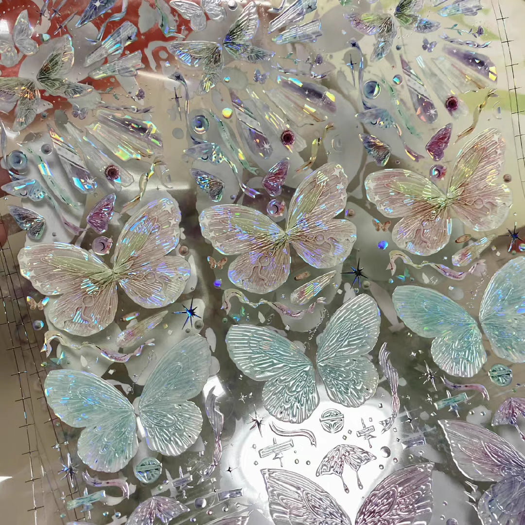 Pure Boyfriend Studio: Night Veil Butterflies Masking Tape