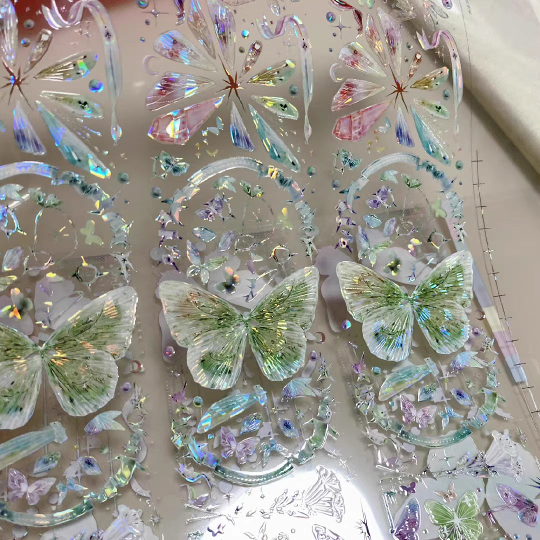 Pure Boyfriend Studio: Night Veil Butterflies Masking Tape