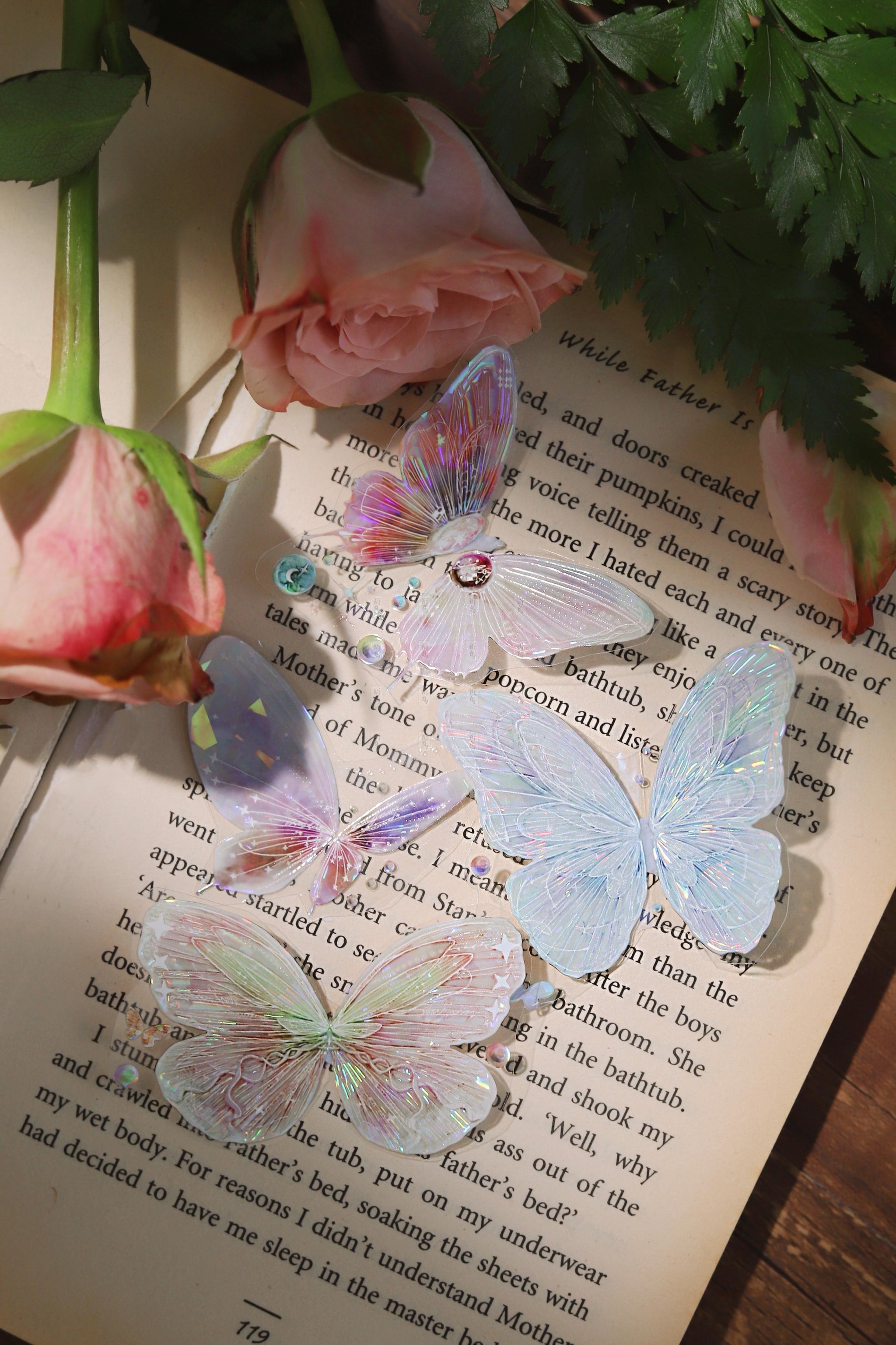 Pure Boyfriend Studio: Night Veil Butterflies Masking Tape