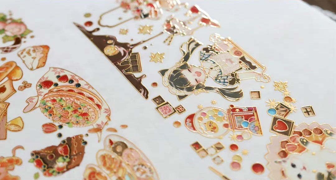 Realheart Studio Masking Tape: Artsy Cat