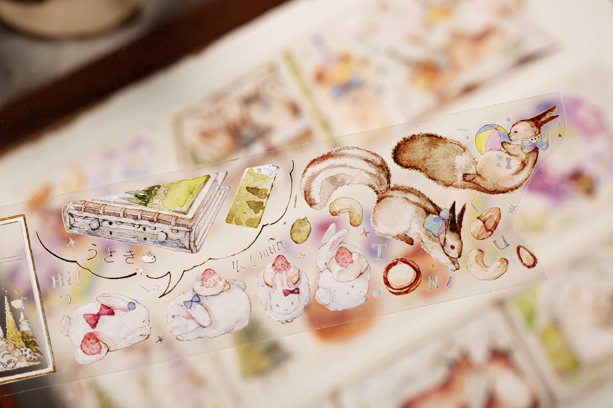 Reco Studio Masking Tape: Forest Creatures