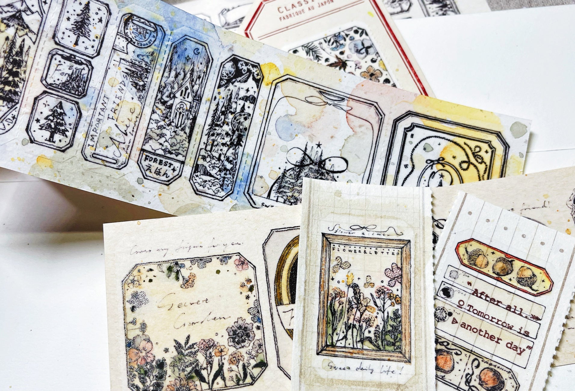 Reco Studio Masking Tape: Forest Memo