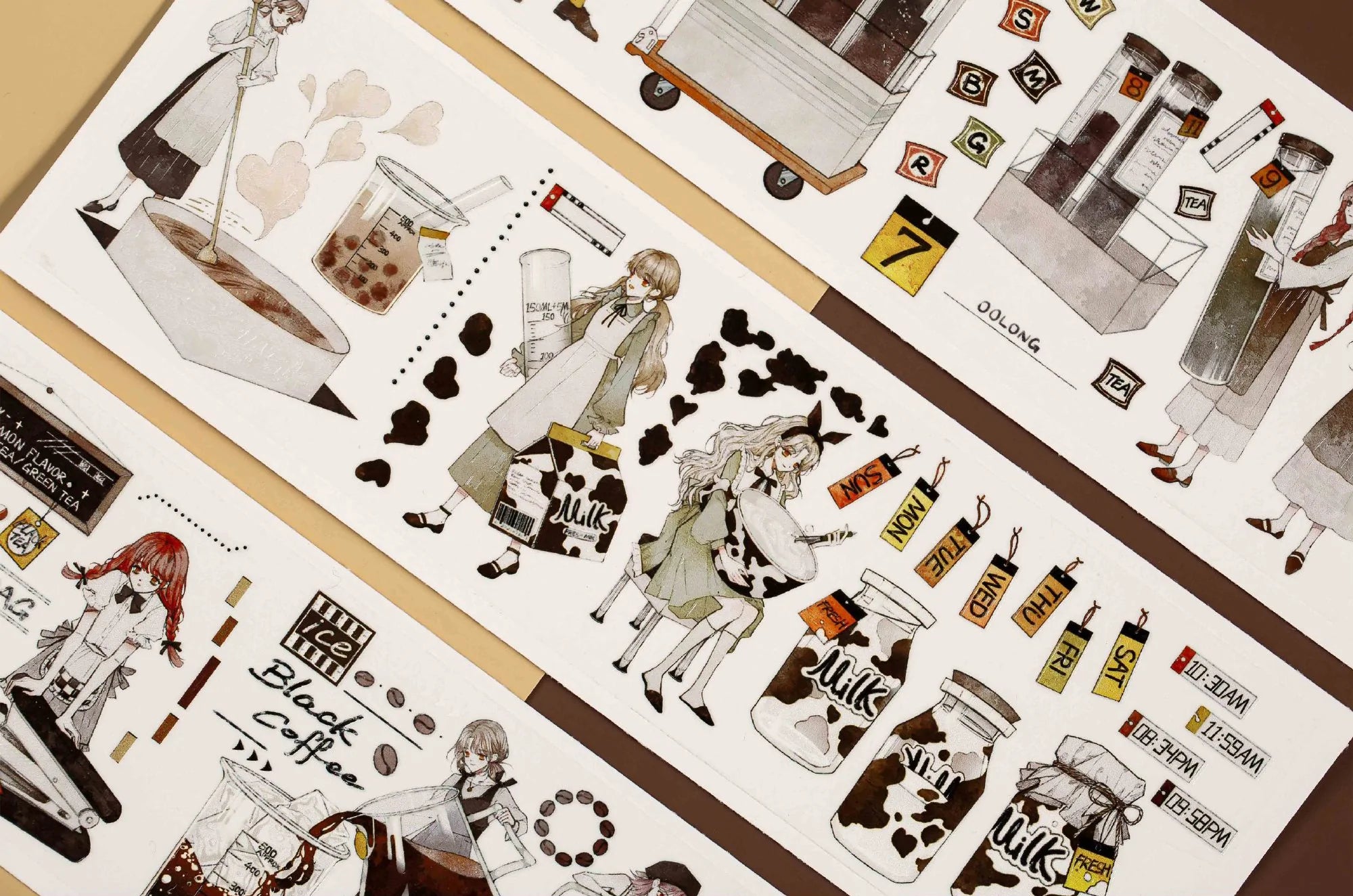 Reco Studio Masking Tape: Tea Lab