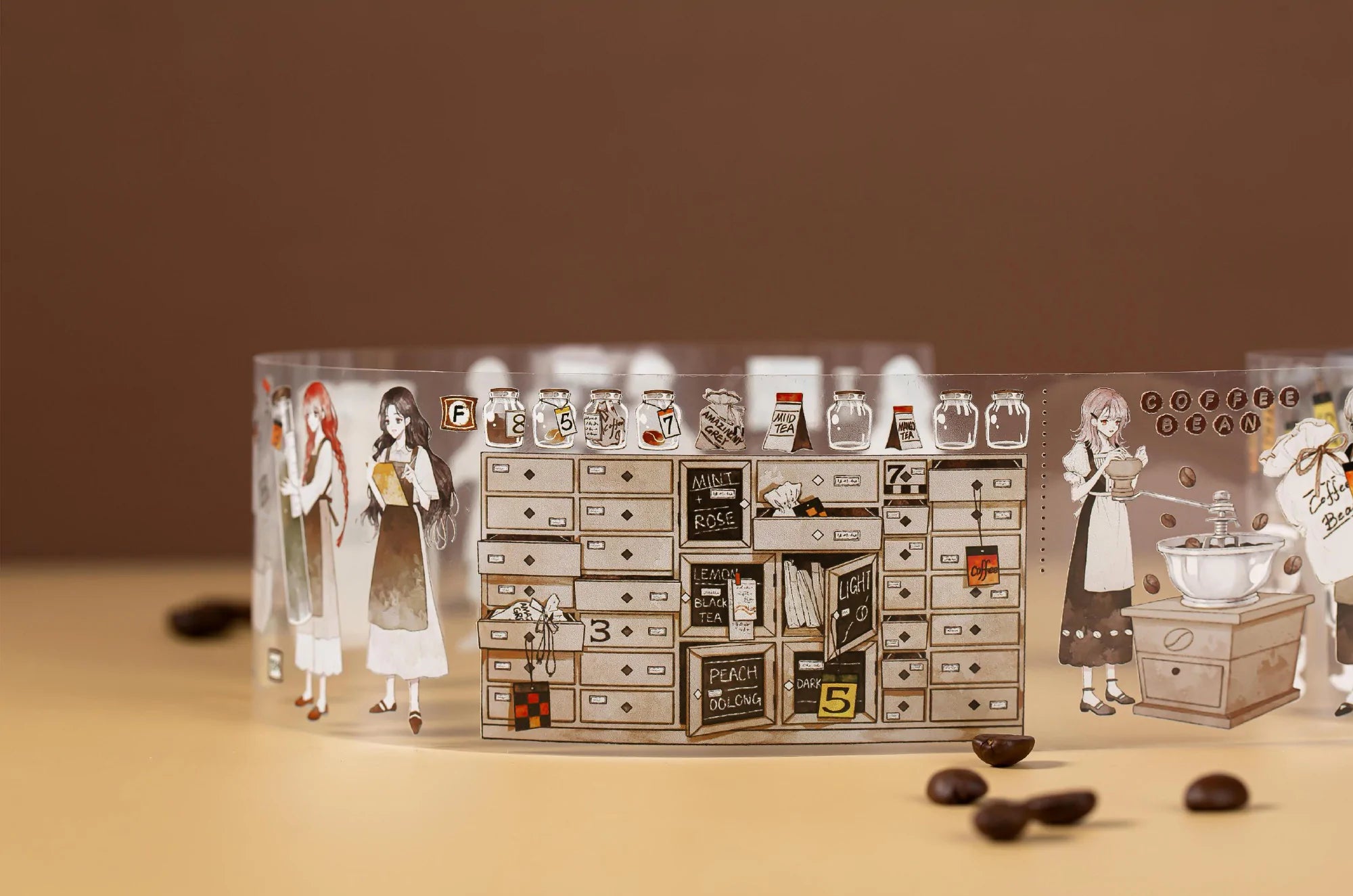 Reco Studio Masking Tape: Tea Lab