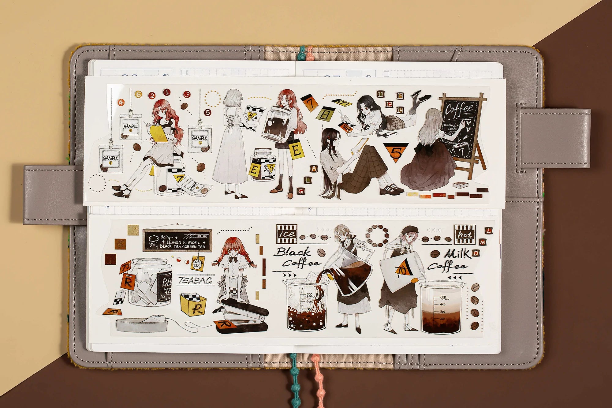 Reco Studio Masking Tape: Tea Lab