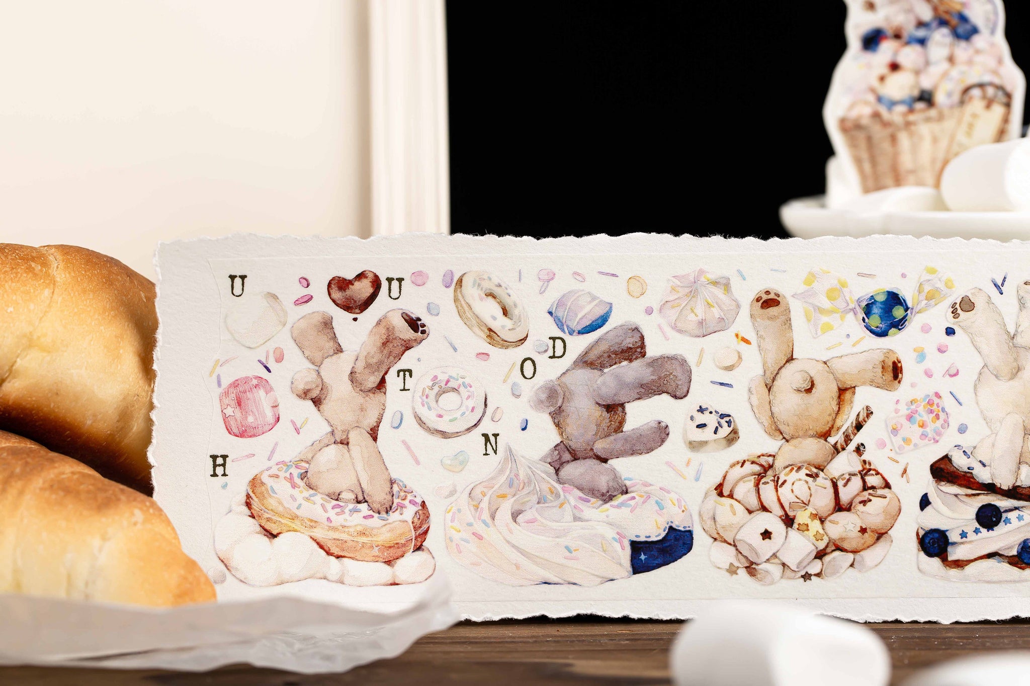 Reco Studio Masking Tape: Teddy's Sweet Castle