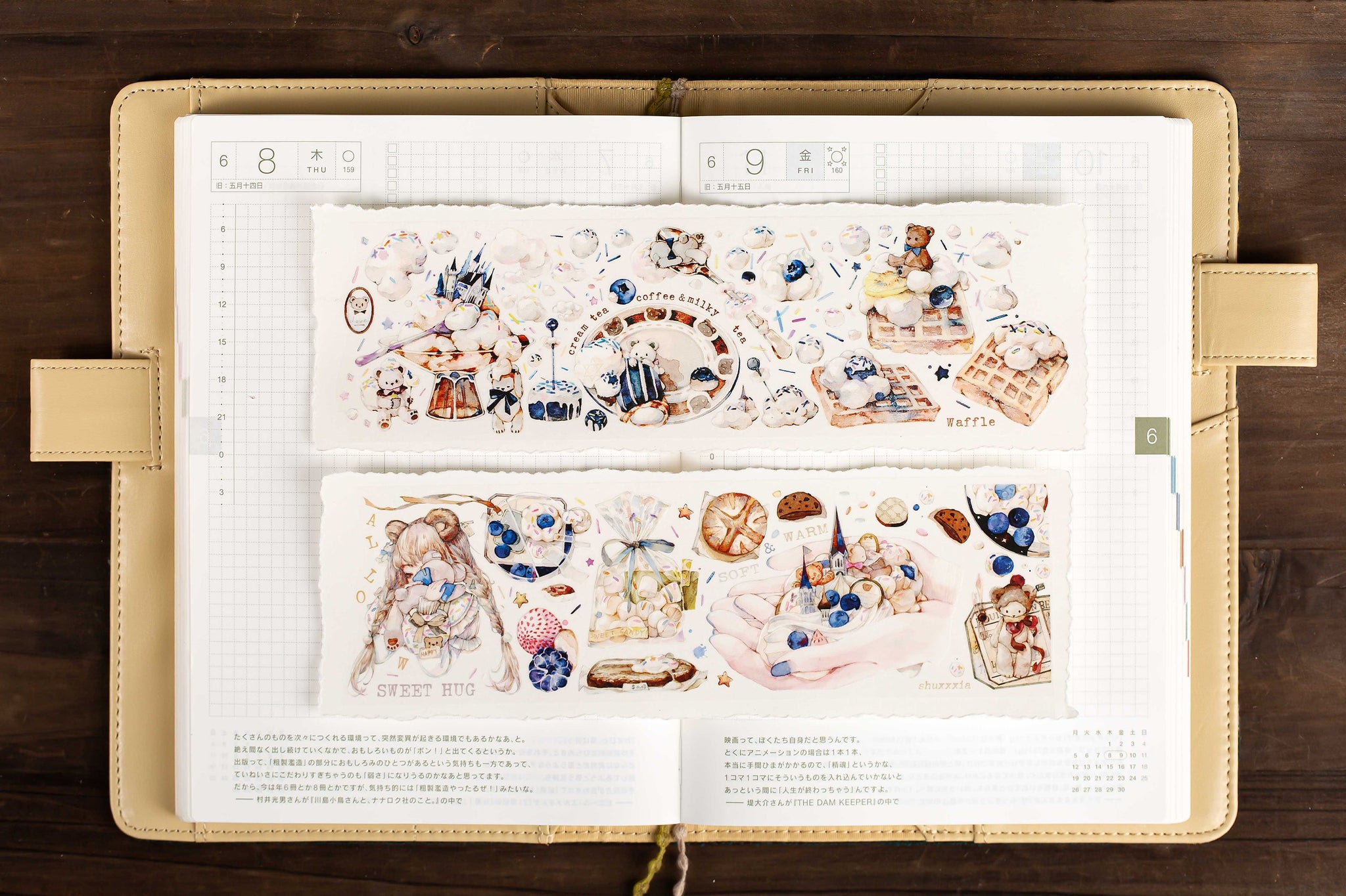 Reco Studio Masking Tape: Teddy's Sweet Castle