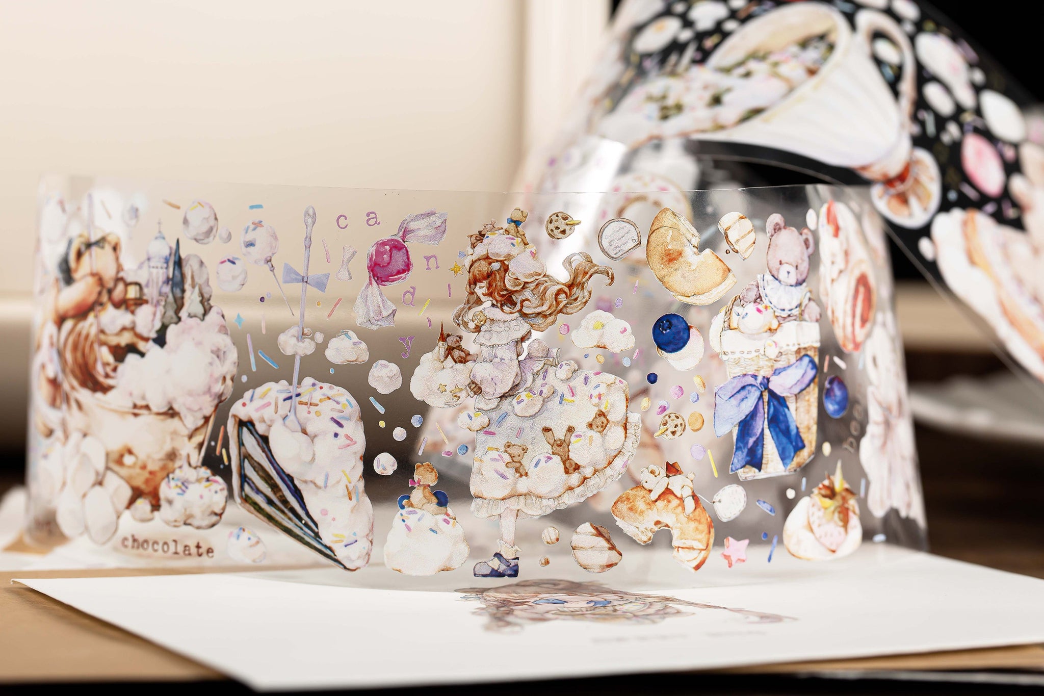 Reco Studio Masking Tape: Teddy's Sweet Castle