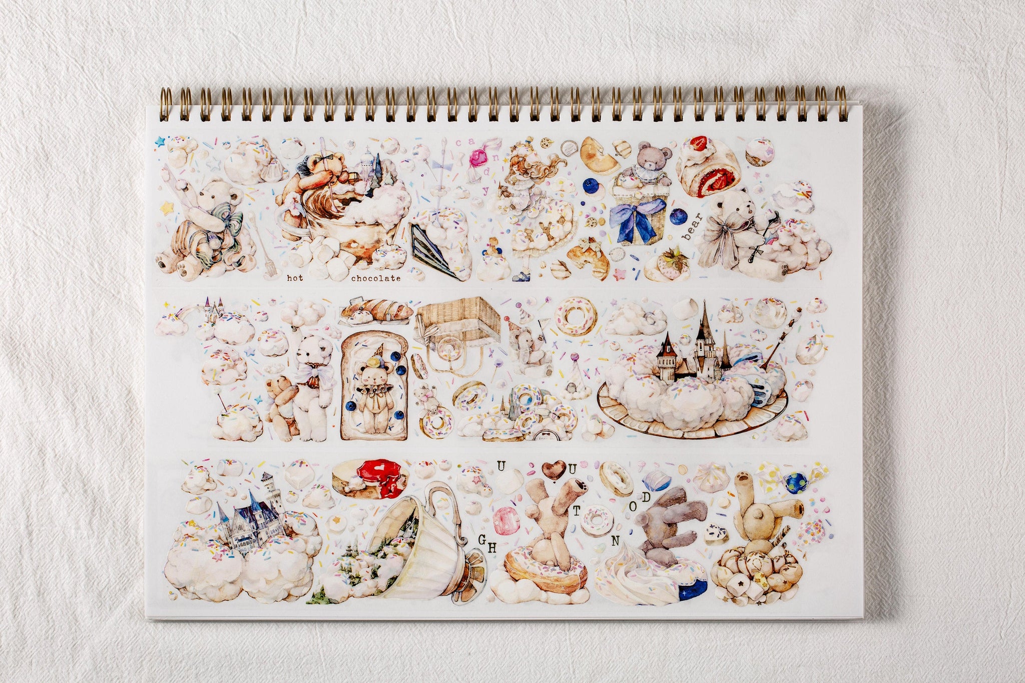 Reco Studio Masking Tape: Teddy's Sweet Castle