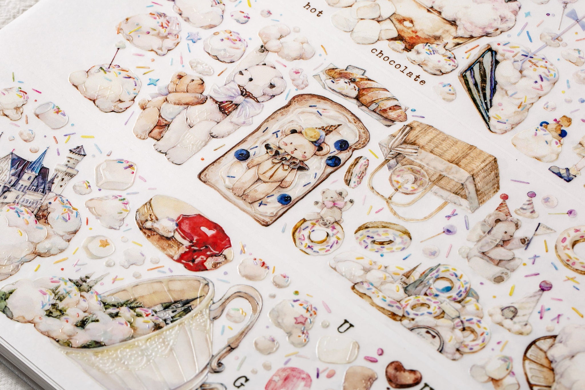 Reco Studio Masking Tape: Teddy's Sweet Castle