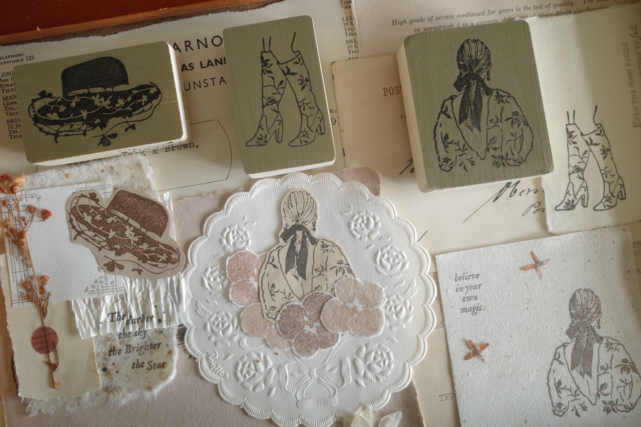 Hanen Studio: Rendez Vous Series Rubber Stamp