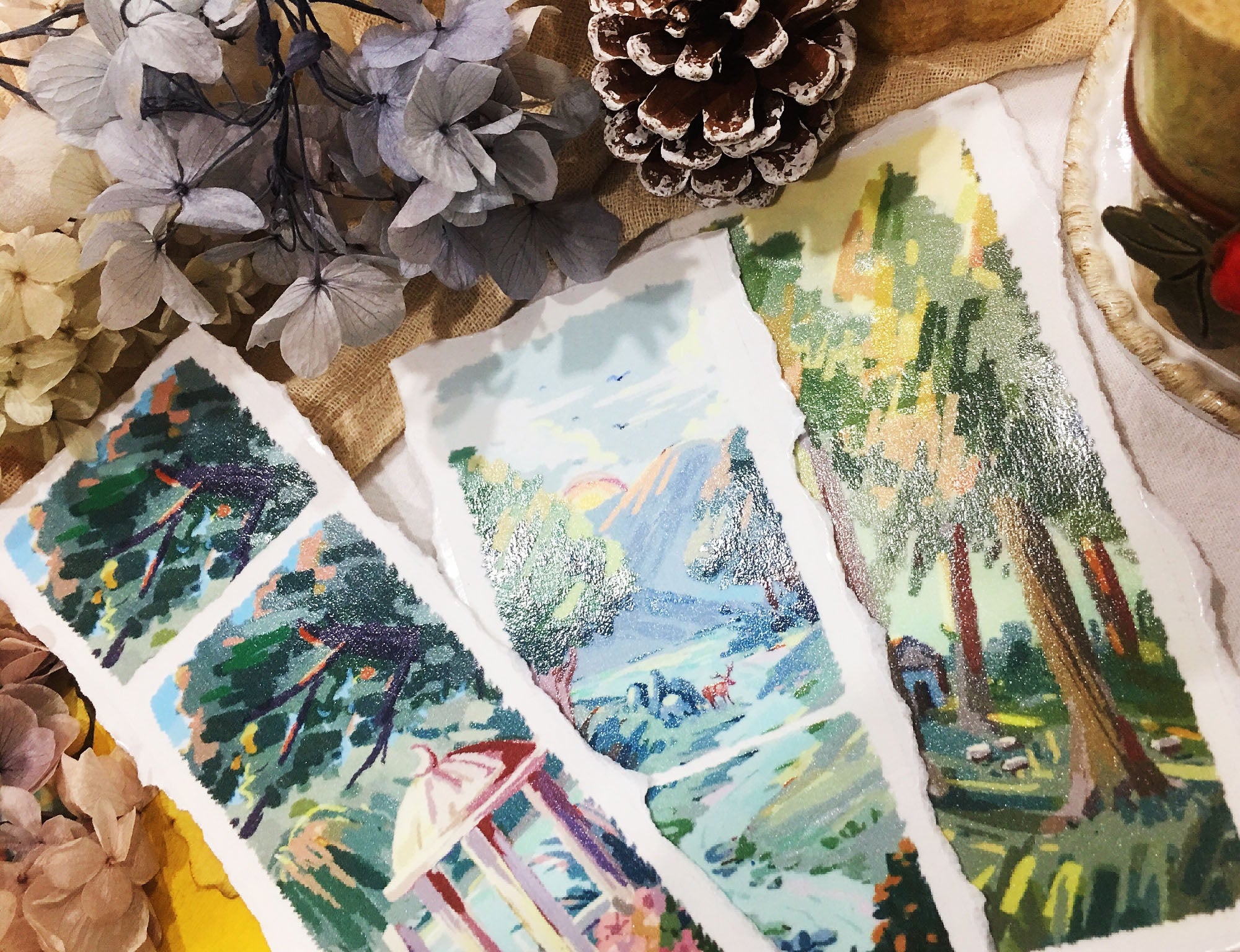 Return 404 Masking Tape: Little Landscape