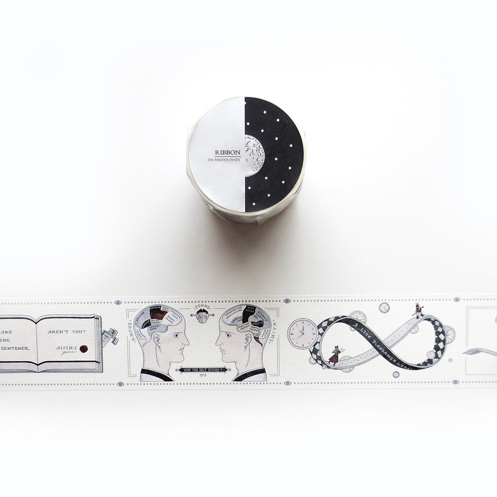 Ribbonworks Washi Tape: The Model of the World, The Paradox Within